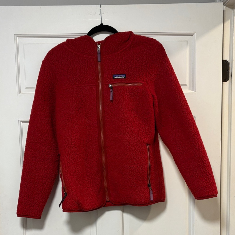 Patagonia women’s Red Fleece Jacket
